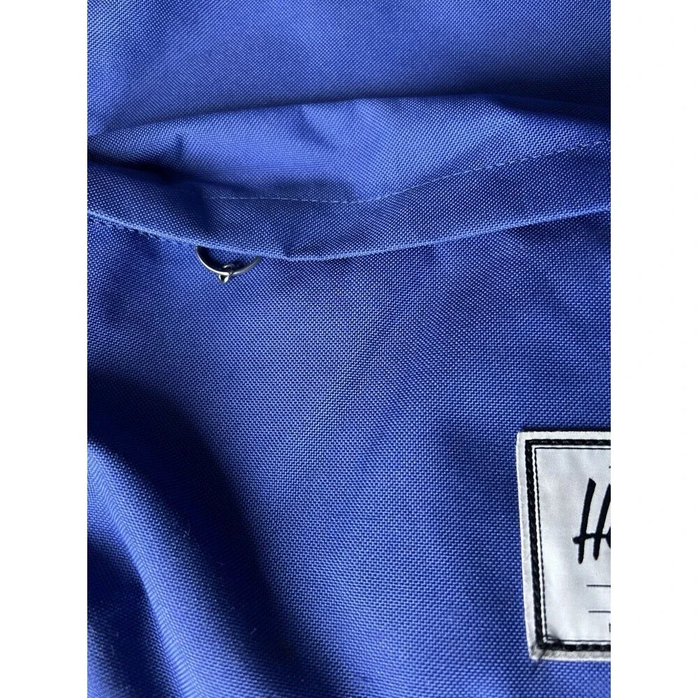 Herschel Blue Backpack Large Laptop Carry On Canvas Bag